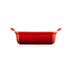 Le Creuset Stoneware Heritage 19cm Rectangular Dish - Cerise