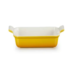 Le Creuset Stoneware Heritage 19cm Rectangular Deep  Dish - Nectar