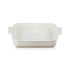 Le Creuset Stoneware Heritage 32cm Rectangular Deep Dish - Meringue