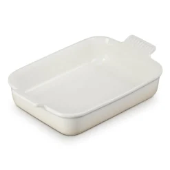 Le Creuset Stoneware Heritage 32cm Rectangular Deep Dish - Meringue