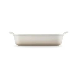 Le Creuset Stoneware Heritage 32cm Rectangular Deep Dish - Meringue