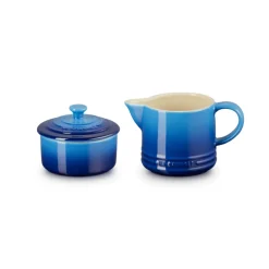 Le Creuset Stoneware Milk & Sugar Set - Azure