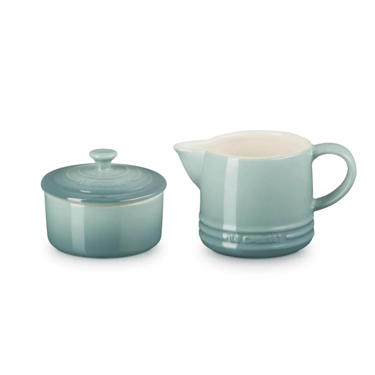 Le Creuset Stoneware Milk & Sugar Set - Sea Salt