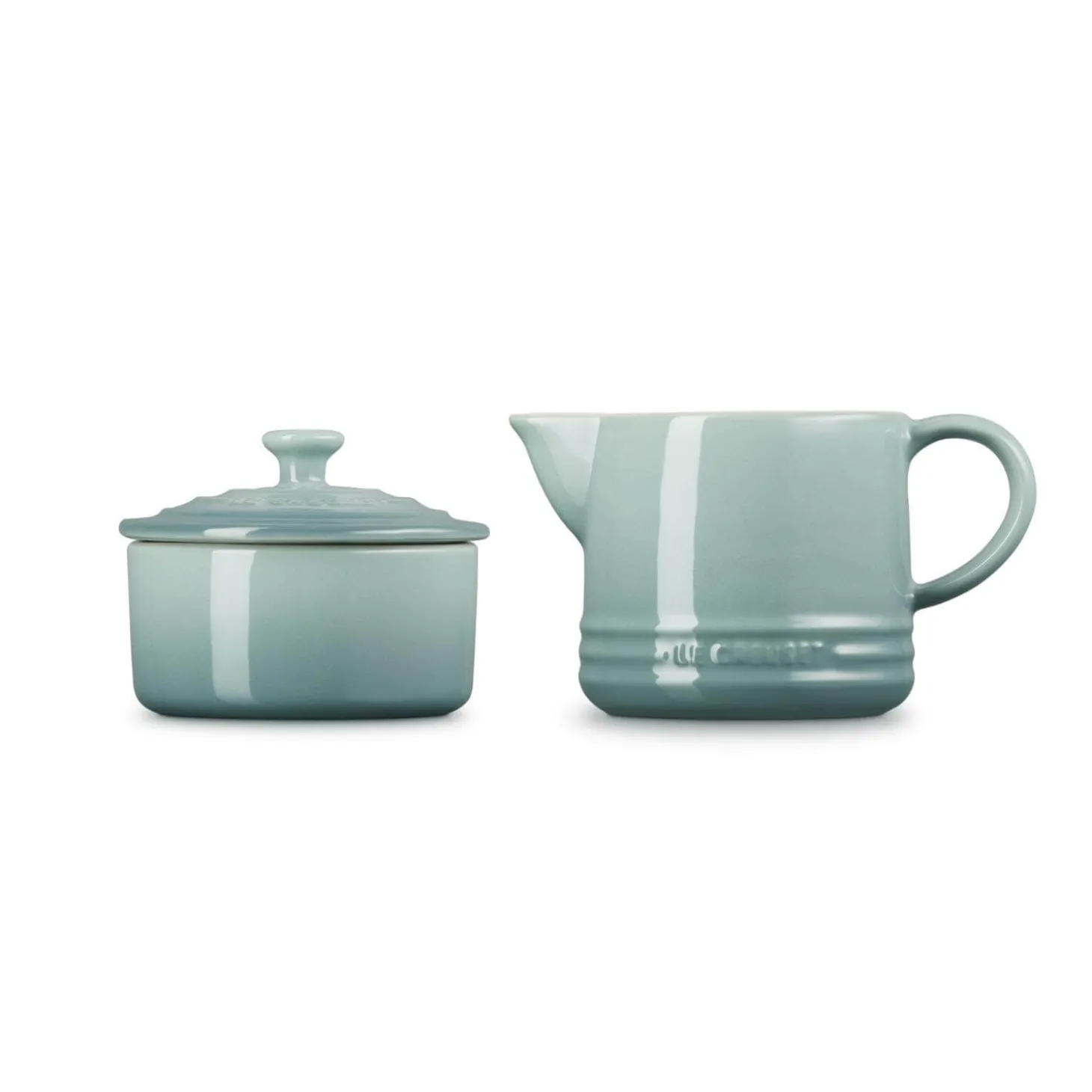 Le Creuset Stoneware Milk & Sugar Set - Sea Salt