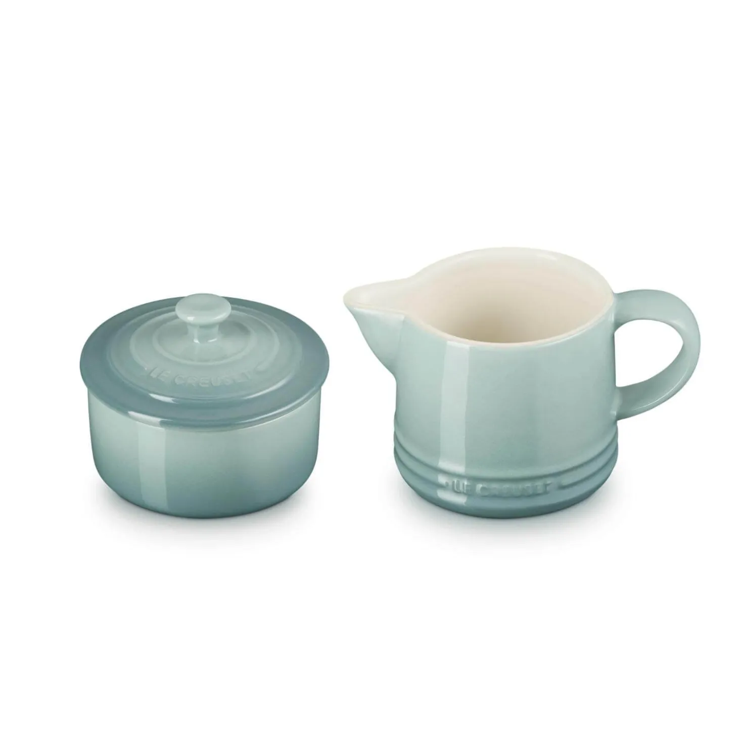 Le Creuset Stoneware Milk & Sugar Set - Sea Salt