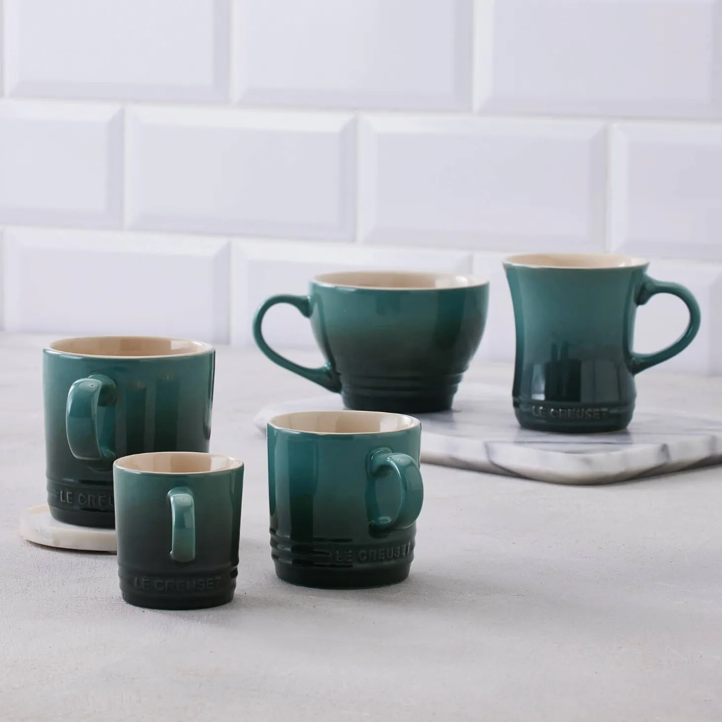 Le Creuset Stoneware 350ml Mug - Ocean