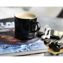Le Creuset Stoneware 350ml Mug - Black Onyx