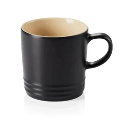 Le Creuset Stoneware 350ml Mug - Satin Black