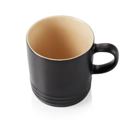 Le Creuset Stoneware 350ml Mug - Satin Black