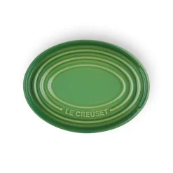 Le Creuset Stoneware Oval Spoon Rest - Bamboo