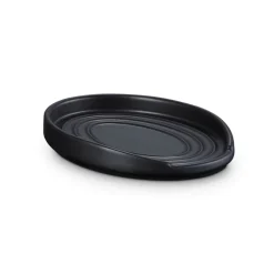 Le Creuset Stoneware Oval Spoon Rest - Satin Black