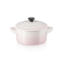 Le Creuset Stoneware Petite Round Casserole - Shell Pink