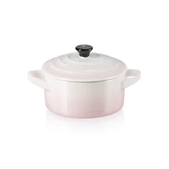 Le Creuset Stoneware Petite Round Casserole - Shell Pink