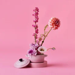 Le Creuset Stoneware Petite Round Casserole - Shell Pink