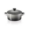 Le Creuset Stoneware Petite Round Casserole - Flint