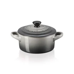 Le Creuset Stoneware Petite Round Casserole - Flint