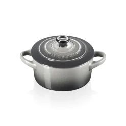 Le Creuset Stoneware Petite Round Casserole - Flint