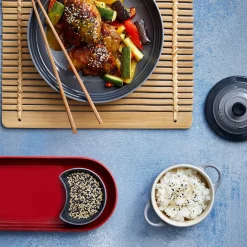 Le Creuset Stoneware Petite Round Casserole - Flint