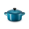 Le Creuset Stoneware Petite Round Casserole - Deep Teal