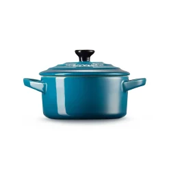 Le Creuset Stoneware Petite Round Casserole - Deep Teal