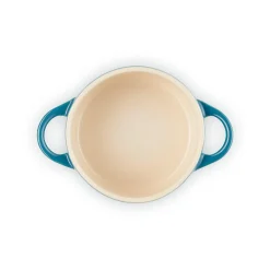 Le Creuset Stoneware Petite Round Casserole - Deep Teal