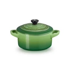 Le Creuset Stoneware Petite Round Casserole - Bamboo Green