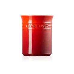 Le Creuset Stoneware Small Utensil Jar - Cerise