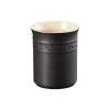 Le Creuset Stoneware Small Utensil Jar - Satin Black