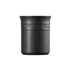 Le Creuset Stoneware Small Utensil Jar - Satin Black