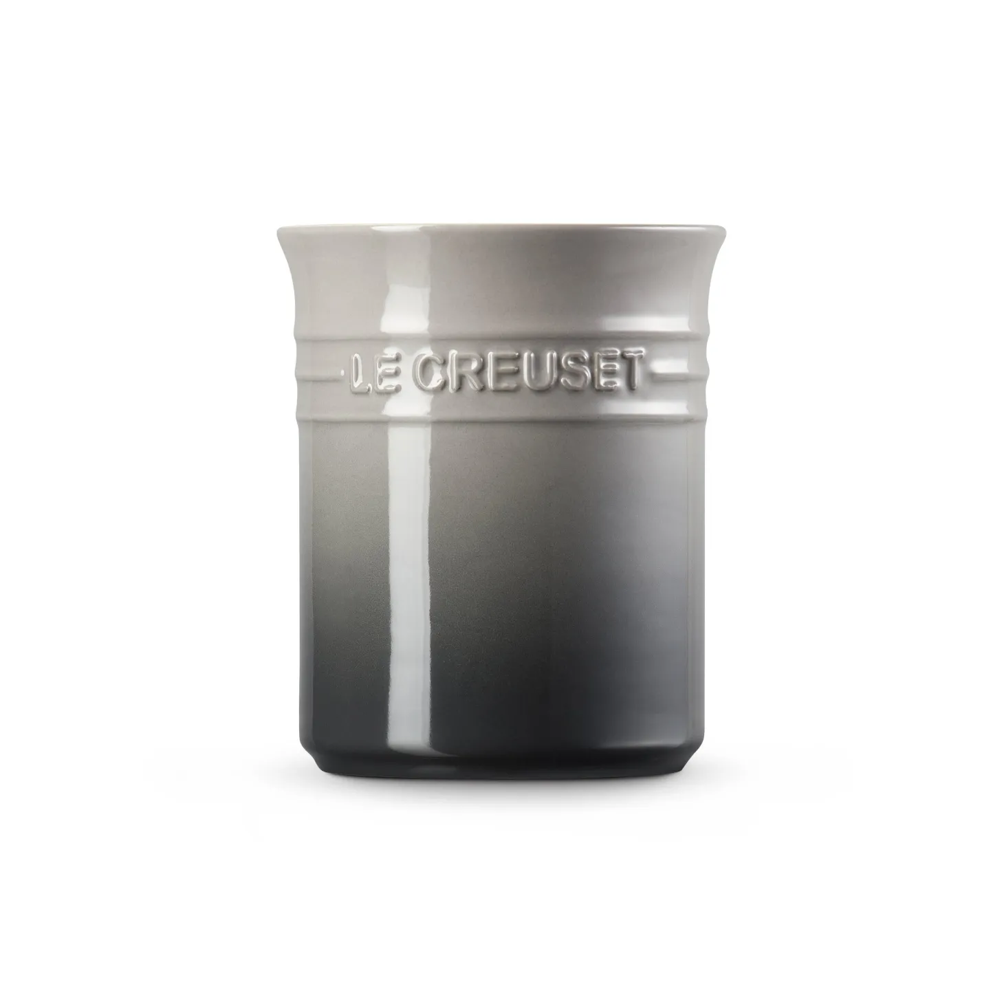 Le Creuset Stoneware Small Utensil Jar - Flint