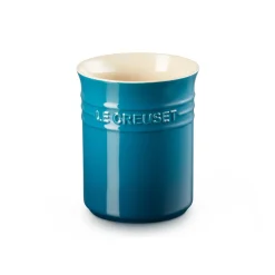 Le Creuset Stoneware Small Utensil Jar - Deep Teal