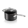 Le Creuset Toughened Non-Stick Saucepan With Glass Lid - 18cm