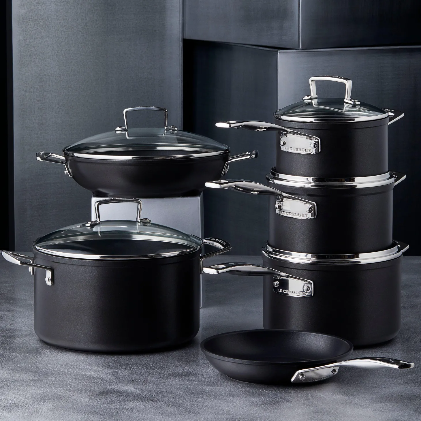 Le Creuset Toughened Non-Stick Deep Casserole - 24cm