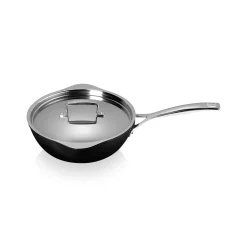 Le Creuset Toughened Non-Stick Chefs Pan with Pouring Spouts - 24cm