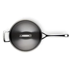 Le Creuset Toughened Non-Stick Saute Pan With Glass Lid - 26cm