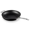 Le Creuset Toughened Non-Stick Deep Frying Pan With Helper Handle - 30cm