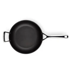 Le Creuset Toughened Non-Stick Deep Frying Pan With Helper Handle - 30cm