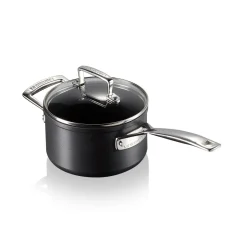 Le Creuset Toughened Non-Stick Saucepan With Glass Lid - 16cm