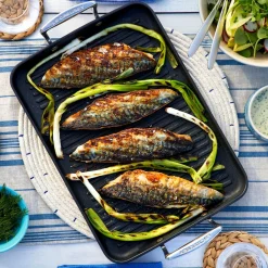 Le Creuset Toughened Non-Stick Rectangular Grill - 35cm