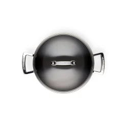 Le Creuset Toughened Non-Stick Shallow Casserole - 24cm