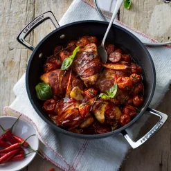 Le Creuset Toughened Non-Stick Shallow Casserole - 24cm