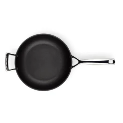 Le Creuset Toughened Non-Stick Deep Frying Pan With Helper Handle - 26cm