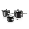Le Creuset Toughened Non-Stick 3 Piece Saucepan Set