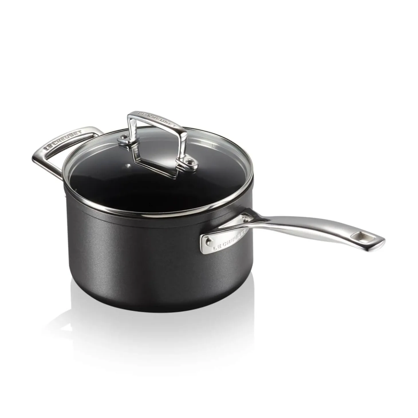 Le Creuset Toughened Non-Stick 3 Piece Saucepan Set