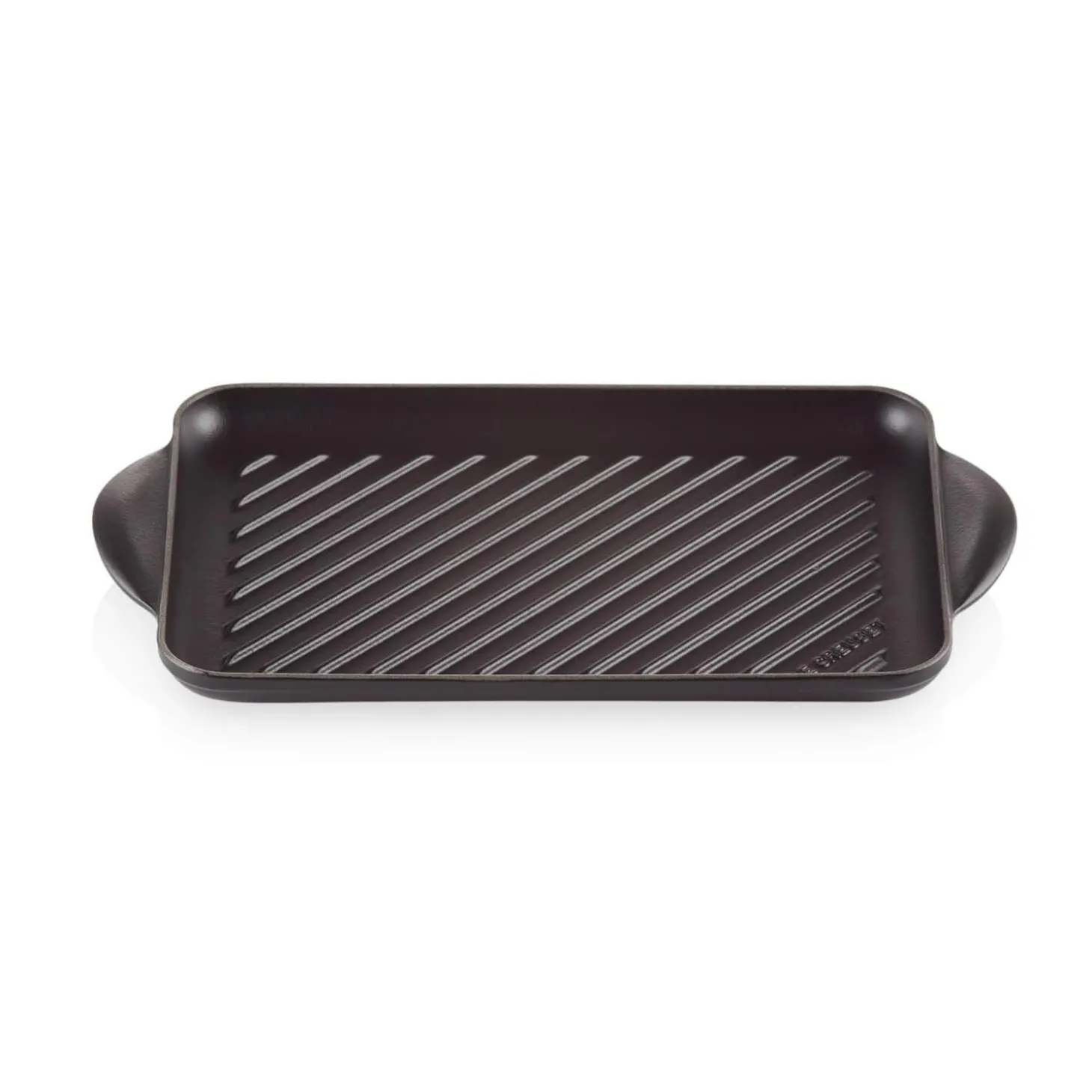 Le Creuset Traditional Cast Iron 32cm Rectangular Grill - Satin Black