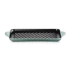 Le Creuset Traditional Cast Iron 32cm Rectangular Grill - Sea Salt