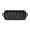 Le Creuset Traditional Cast Iron 32cm Rectangular Grill - Flint