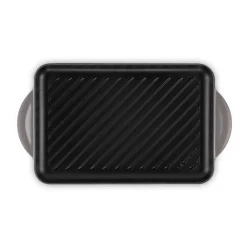 Le Creuset Traditional Cast Iron 32cm Rectangular Grill - Flint