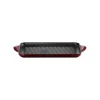 Le Creuset Traditional 32cm Cast Iron Rectangular Grill - Garnet