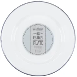 Living Nostalgia Enamel Dinner Plate - 24cm